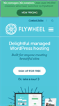 Mobile Screenshot of getflywheel.com