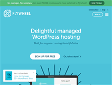 Tablet Screenshot of getflywheel.com